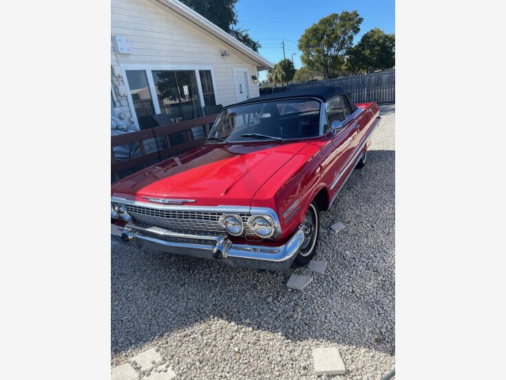 Thumbnail Photo undefined for 1963 Chevrolet Impala Convertible